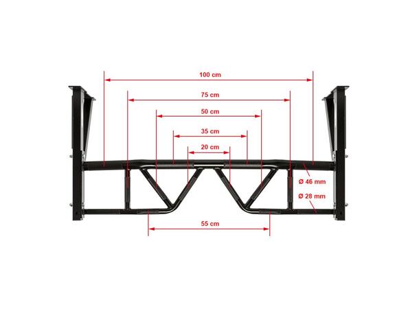 Chin up stang Multi Grip Pro 