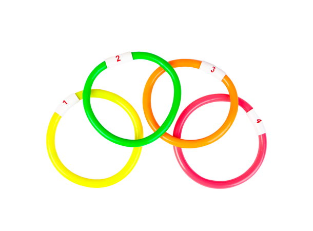 Dykkering sett med 4 stk 