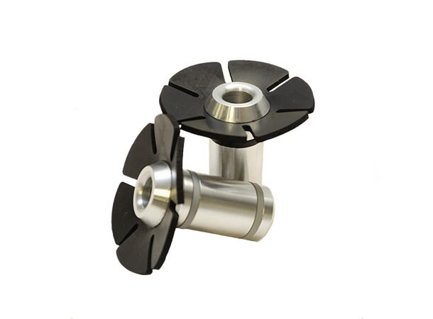 Flaggstang O-Tour Lite 300 cm Gul - Svart bunn 35 cm 