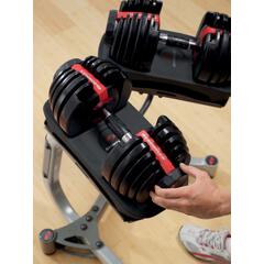 Justerbare manualer 2-24kg - Par Med stand