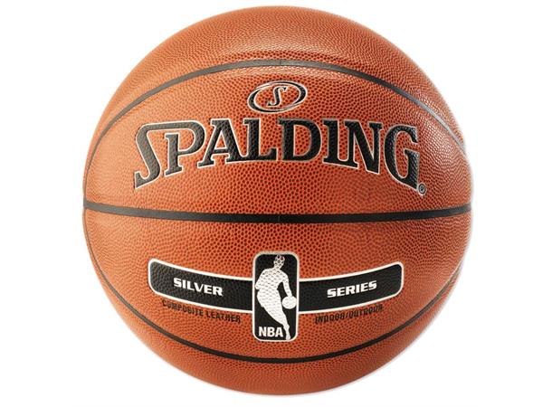 Spalding® Basketball NBA Silver Composit Størrelse 7