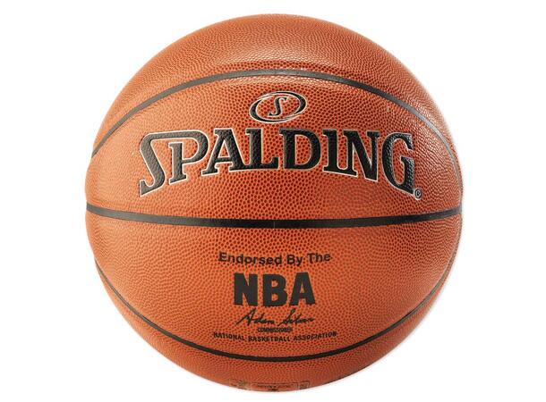Spalding® Basketball NBA Silver Composit Størrelse 7