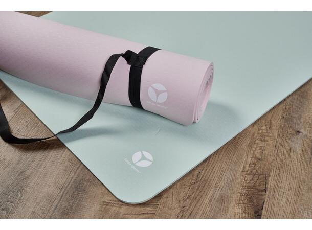 tanga sports® yogamatte Mintgrønn - med bærestropp