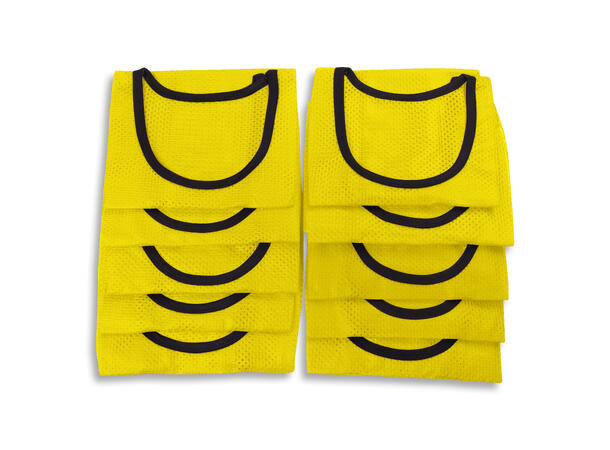 10 stk Treningsvest - Medium - Gul