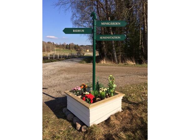 Eksklusive skilt til stall