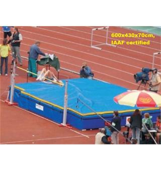H&#248;ydehoppmatte 6x4m IAAF sertifisert
