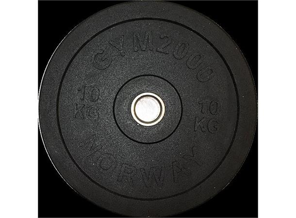 Olympisk bumperplate Pro 10 kg 50 mm