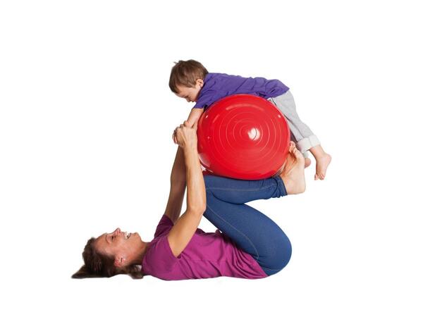 Physio Roll Ø 55 cm, Gul