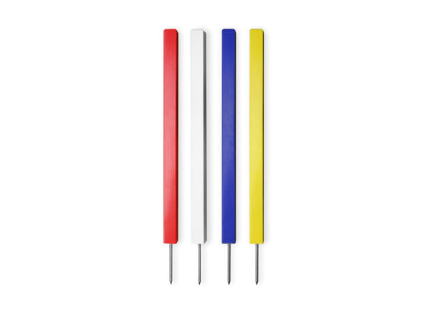 Square hazard marker Hvit 