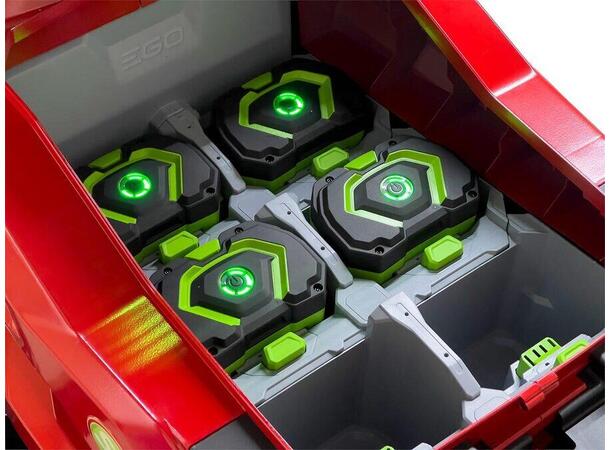 TurfBoy TB1 Eco DC Inkludert 4x batteri 10Ah 