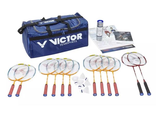 Victor® sparepakke for badmintonskole Stor badminton sparepakke for skoler ell