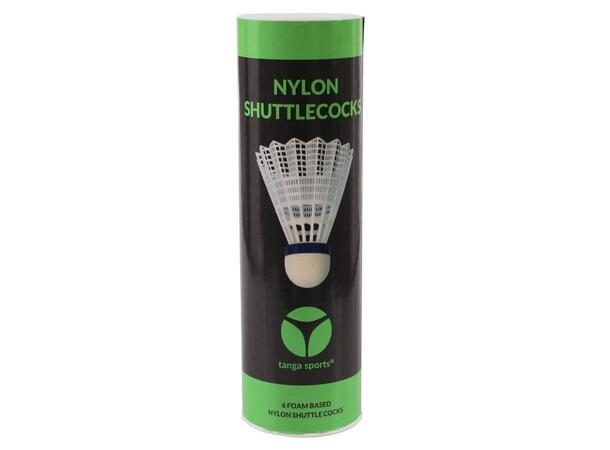 tanga sports® Badmintonballer Hvit Medium - 6stk