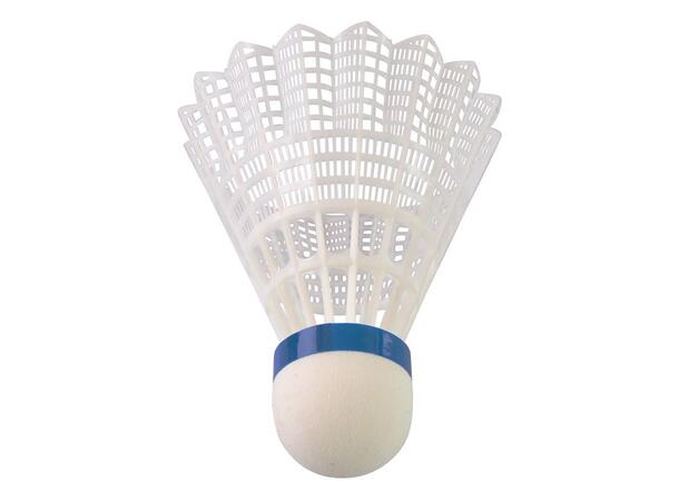 tanga sports® Badmintonballer Hvit Medium - 6stk