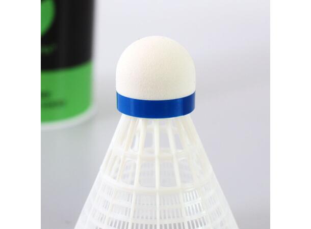 tanga sports® Badmintonballer Hvit Medium - 6stk
