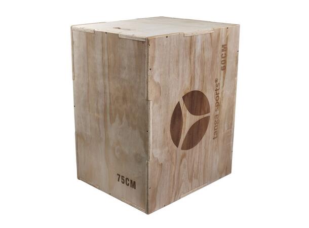 tanga sports® Plyoboks i tre - 50 cm