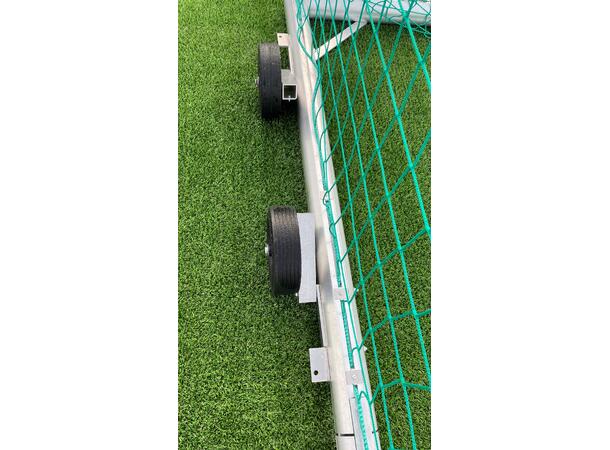 7'er fotballmål 5 x 2 m NS nett og hjul 