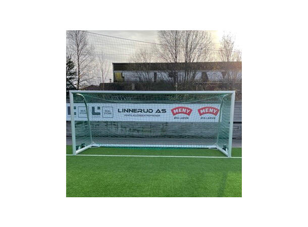 7'er fotballmål 5 x 2 m nett og hjul