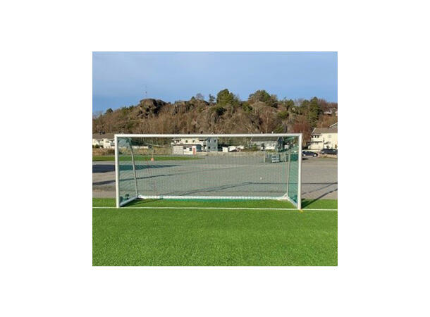 7'er fotballmål 5 x 2 m nett og hjul