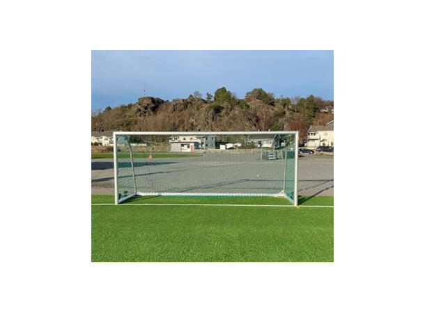 7'er fotballmål 5 x 2 m nett og hjul 