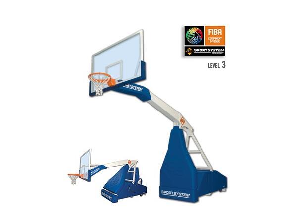 Basketsystem med høydejustering FIBA