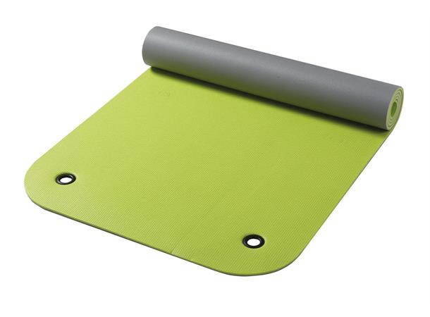 Gymnastikkmatte Bicolor 180 x 65 x 0,8 cm - Eplegrønn