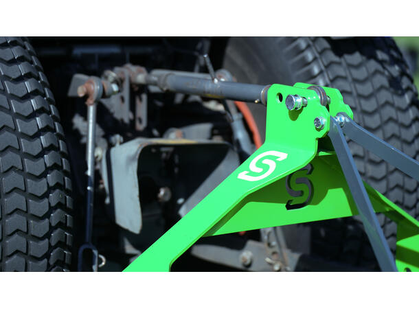 Hydraulisk børste for kunstgressbaner 4m 3p feste 