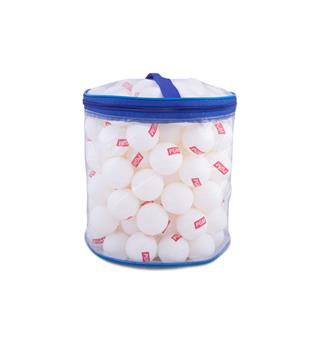 Pakke: 120 stk bordtennisballer med bag