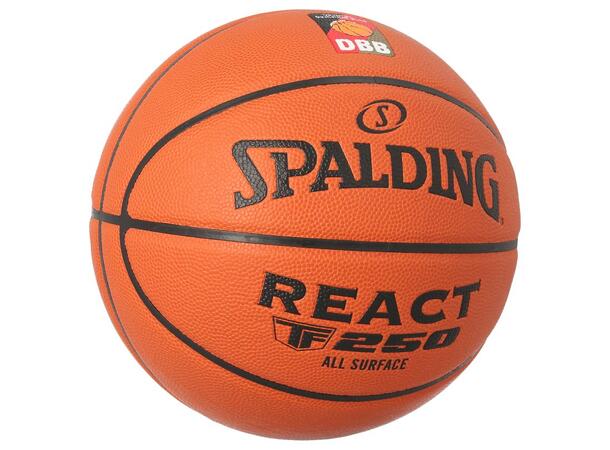 Spalding® Basketball React TF-250 Composite DBB - Størrelse 7