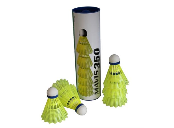 Yonex® Badmintonballer MAVIS 350 Medium - gul - 6stk