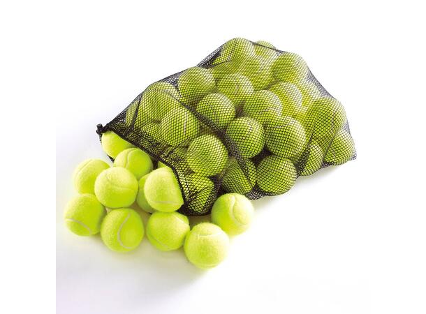 48 stk tennisballer med pose 