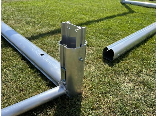 5'er fotballmål 3 x 2 m Solid