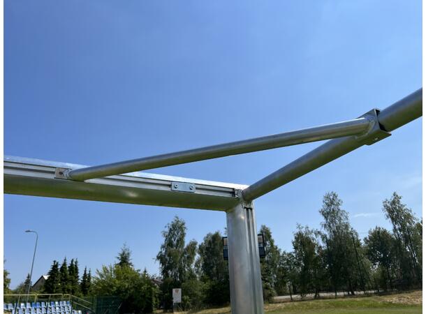 5'er fotballmål 3 x 2 m Solid