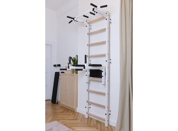 BenchK® Ribbevegg 312 med pull-up stang og dip-stasjon