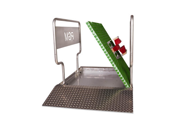 Granulatrist 120x100cm Hindrer spredning av gummigranulat