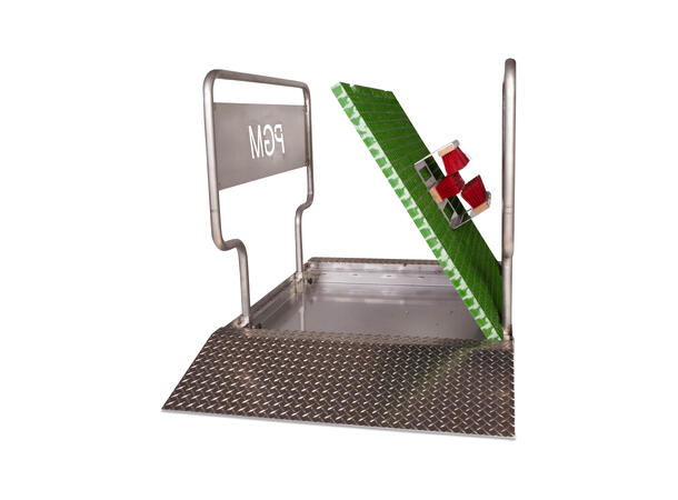 Granulatrist 120x100cm Hindrer spredning av gummigranulat 