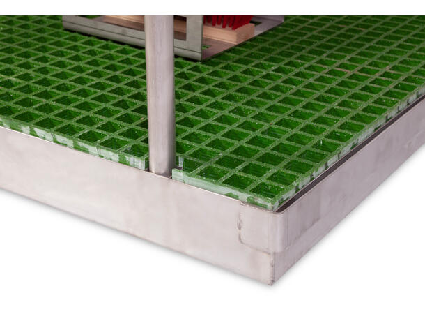 Granulatrist 120x100cm Hindrer spredning av gummigranulat 