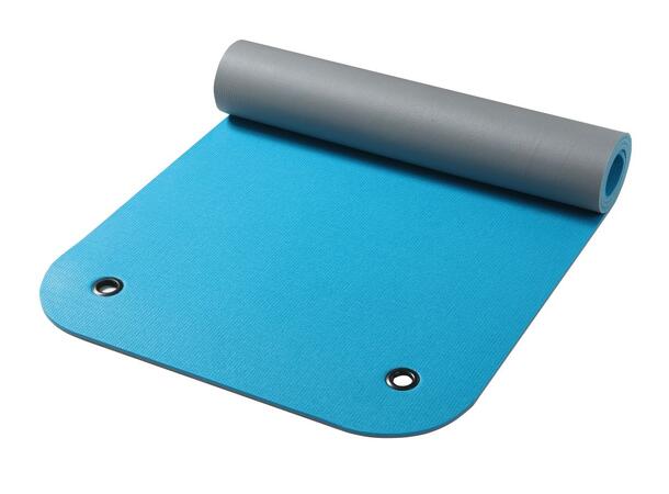 Gymnastikkmatte Bicolor 180 x 65 x 0,8 cm - Lyseblå