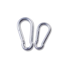 Karabinkrok for ballfangernett 90 mm 90x9mm
