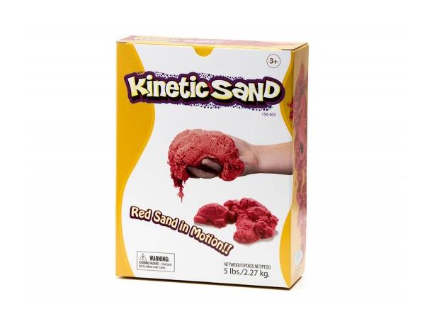 Kinetisk Sand, 2,27 kg, rød