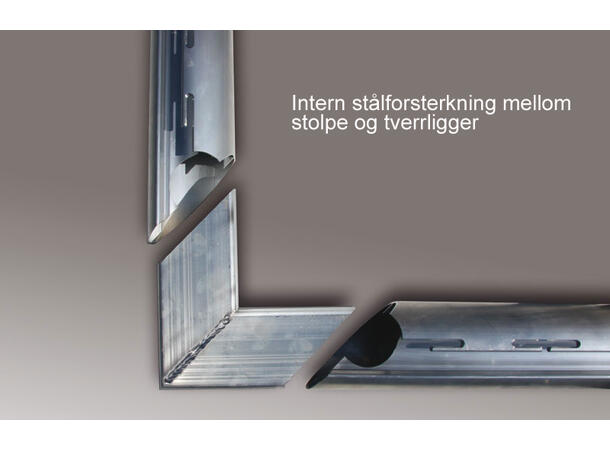 Mini fotballmål 120 x 80 cm Helsveiset - 8 års Garanti (robust)