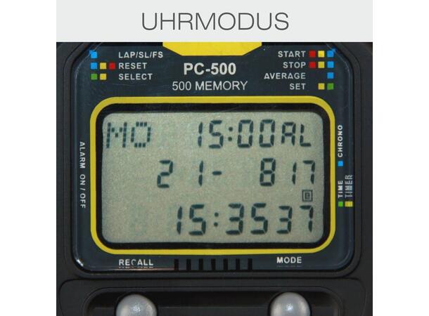 STOPTEC® Stoppeklokke PC-500