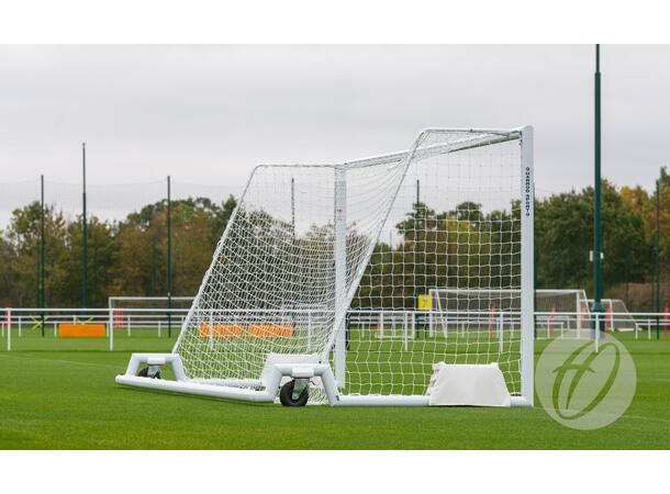 11'er Fotballmål 7,32 x 2,44 m - 2 mål Med genial hjulløsning! (H)