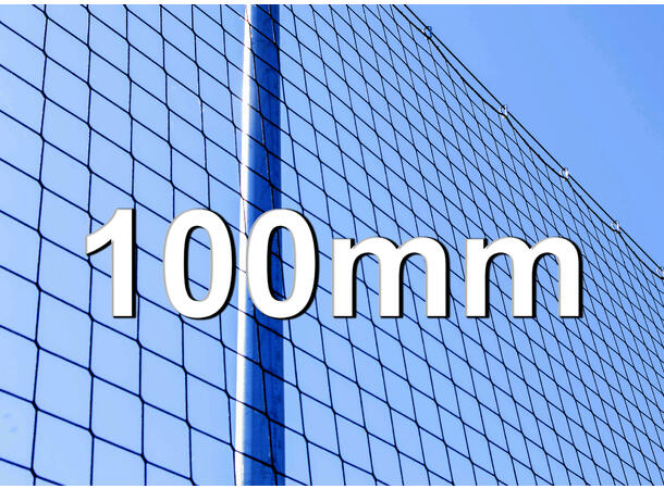 Ballfangernettnett 60x4m i 100mm masker