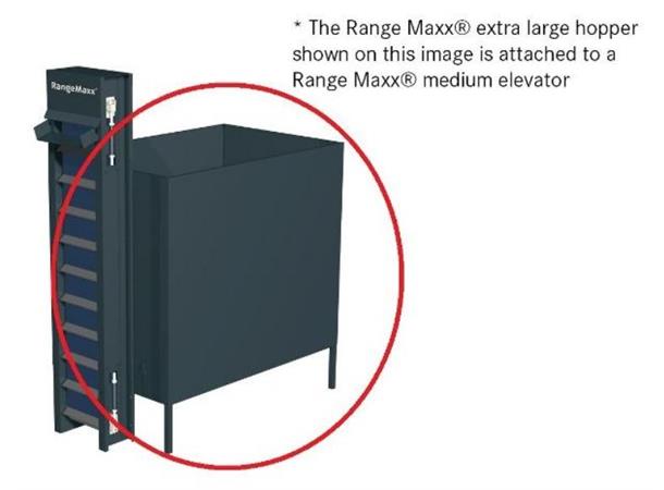 Elevator beholder x-large lagringskapasitet ± 14000 balls