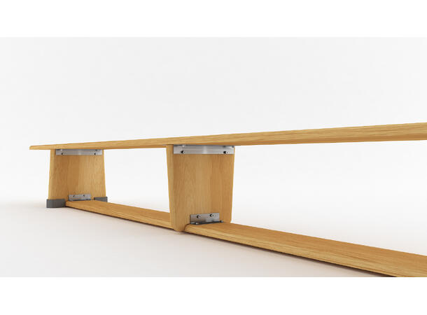 Gymnastikkbenk 2m 