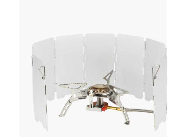 Kokesystem med vindbeskytter 