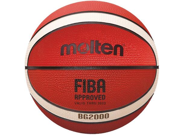 Molten® Basketball BG2000 Størrelse 7 FIBA-Godkjent 