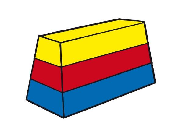 Sprangkasse skum - 100 cm høyde 