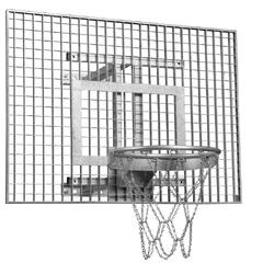 Streetball vegghengt 30cm overheng