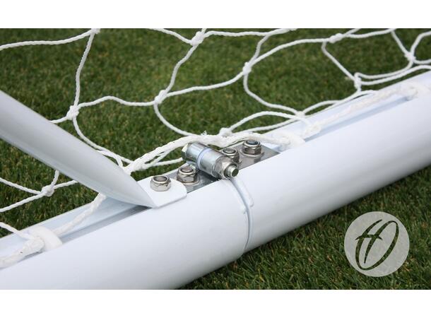 11'er Fotballmål 7,32 x 2,44 m - 2 mål Hengslet Portabelt treningsmål